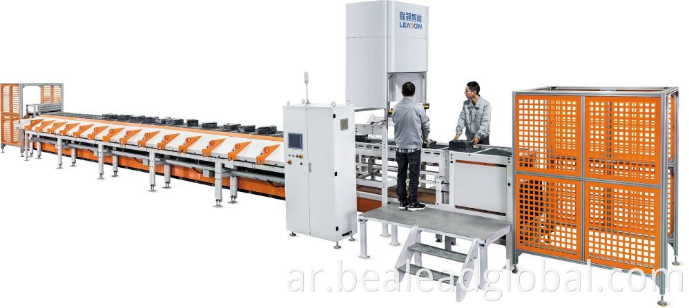 Linear Cross belt logistic sorter